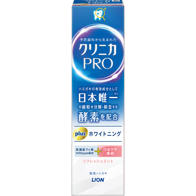 クリニカ　ＰＲＯ Ｐｌｕｓ　ホワイトニングハミガキ　リフレッシュミント